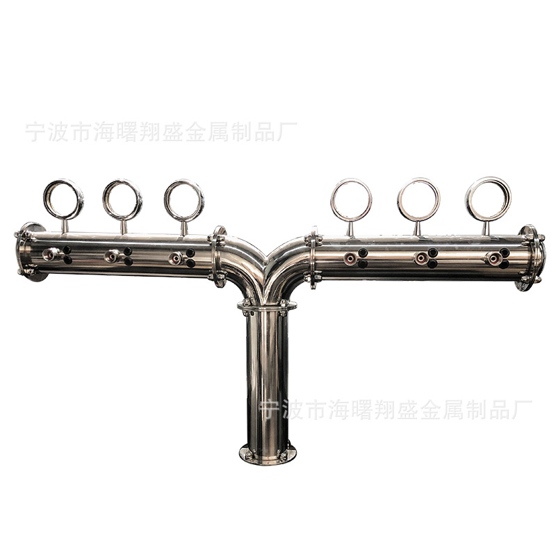 Wine Draft Beer - T-shaped wine column 3 heads 4