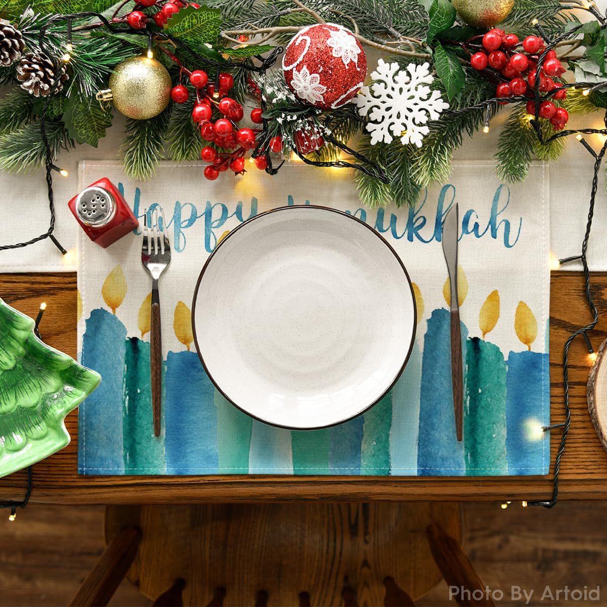 8Pcs Jewish Holiday Placemat S - огляд і ціна Cocktail Shaker Set